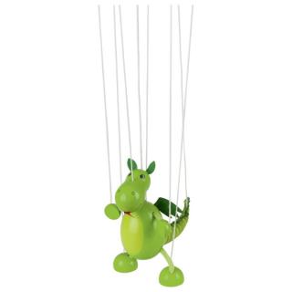 Goki Dřevěná marioneta drak