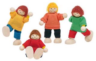 Goki Dřevěné panenky - děti