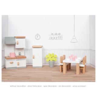 Goki Dřevěný nábytek do domečků Style - kuchyňka