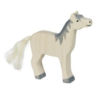 Koník bílý – dřevěné zvířátko