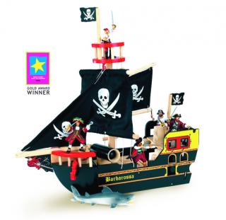 Le Toy Van dřevěná loď kapitána Barbarossy