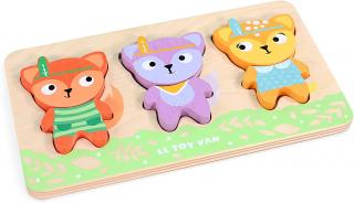 Le Toy Van dřevěné vkládací puzzle