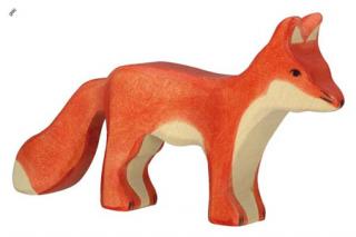 Liška - dřevěné zvířátko