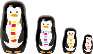 Matrjoška rodina tučňáků