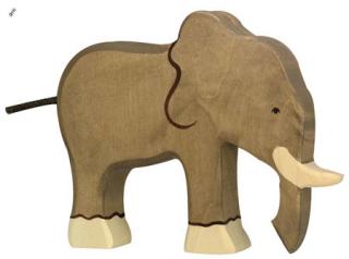 Slon - dřevěné zvířátko