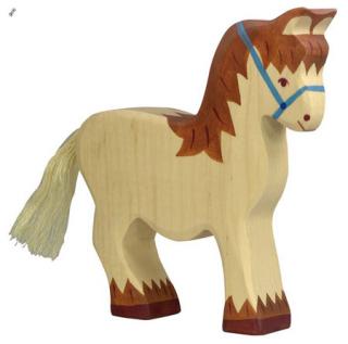 Tažný kůň - dřevěné zvířátko