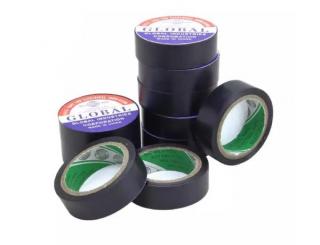 10 LEP černá - 10x Izolační páska šíře 17mm, délka 6m, černá barva