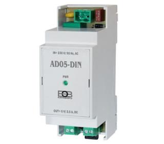 AD 05 DIN - Napájecí zdroj 5V, 2,5A na DIN lištu
