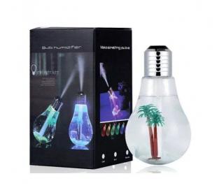 Aroma Diffuser - Bulb humidifier - zvlhčovač vzduchu s LED osvětlením ve tvaru žárovky