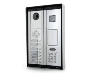 ART 8881-9, povrchový rámeček pro komunikační a tlačítkové moduly systému Videx 8000 Provedení: 8886 silver