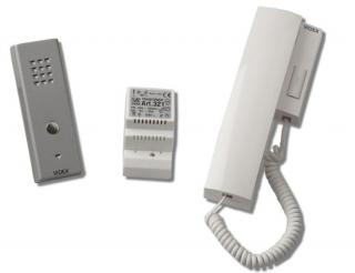 ART SLK 1 - domovní interkom, domácí telefon,, sada pro 1 účastníka s antivandalovým venkovním tablem