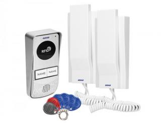 AT 930W-RFID - domovní vrátný - domácí sluchátkový telefon pro 1 bytovou jednotku, vstupní RFID čtečka