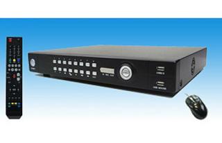 BA DVR 16H - 16 ti kanálový videorekordér + WEB server, komprese H264, HDMI