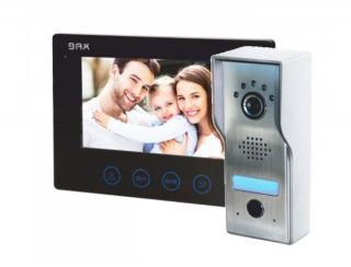 BAX VDP 51 - domovní videotelefon ORNO pro 1 byt, venkovní stanice s nerezovým čelem