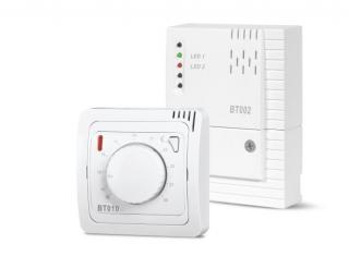 BT 012 - bezdrátový denní termostat se samoučením kódů, neprogramovatelný