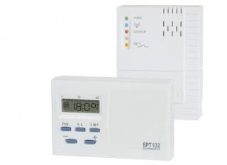 BT 102 - jednoduchý bezdrátový termostat se systémem samoučení kódů