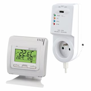 BT 725 WiFi - Bezdrátový termostat s ovládáním přes WiFi, aplikace EOB PT-WiFi pro chytré telefony