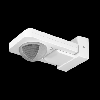 CR 259 - PIR spínač osvětlení, venkovní, senzor 360°, relé spíná max. 2000W, barva bílá a černá Barva: Bílá