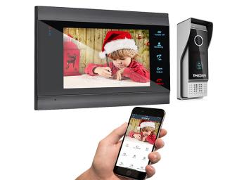 DB09 Wifi - chytrý domácí videotelefon, komunikace s chytrým telefonem s aplikací TuyaSmart