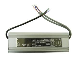 DE LED 2x50, 12V napájecí elektronický zdroj, venkovní, IP67
