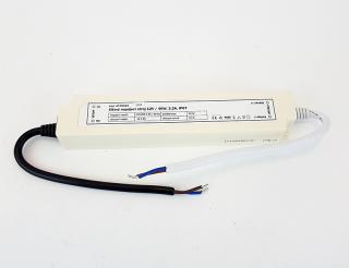DE LED 40W-F, 12V napájecí elektronický zdroj, venkovní IP67, 3,3A