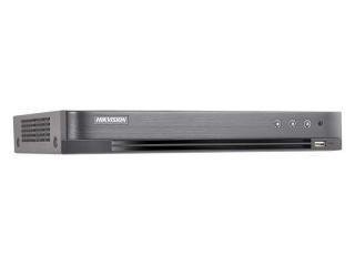 DS-7204HQHI-K1-A-B - hybridní videorekordér Turbo HD DVR pro 4 kamery a NVR pro až 6 IP kamer,, audio