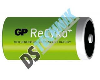 GP RECYKO 3000mAh LR14 - malé mono NiMH recyklo baterie GP Batteries LR14 3000mAh