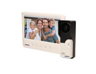 ID-MC-1059,  interkom s kamerou, domovní videotelefon pro 1 bytovou jednotku Barva: Bílá