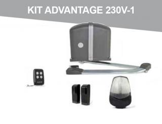 KIT Advantage 230V 1-1 - ramenové pohony - výhodná sada pohonu a příslušenství pro jednokřídlové brány do 3m Strana: pravá