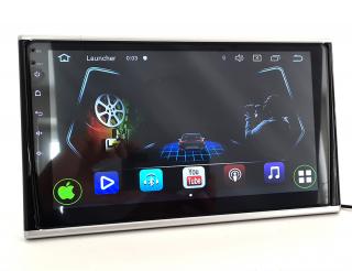 LCD 10 Wifi GPS - multimediální monitor Android do auta 10  s WiFi, GPS, vstup USB, USB-C, paměťovou kartu, HDMi