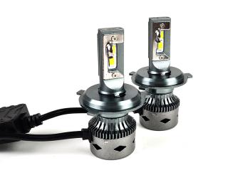 LED 2x H4-200W  - dvě autožárovky s paticí H4, výkon 2x 100W, světelný tok 2x 12500lm, napájení 12-30V