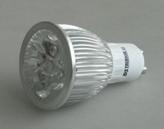 LED 7W long GU10 - dlouhá 230V LED žárovka 7W s paticí GU10, 480lm Barva: Bílá teplá
