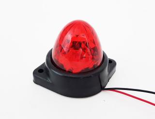 LED AUTOVIL RED - červené LED světlo 12V pro venkovní použití