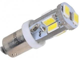 LED BA9S 568 - 1ks LED auto žárovka s paticí Ba9S, napájení 12/24V, výkon 4W, svit bílá