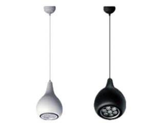 LED Bamboo 18W - úsporné stropní, závěsné LED svítidlo 18W, barva černá a bílá Barva: Bílá