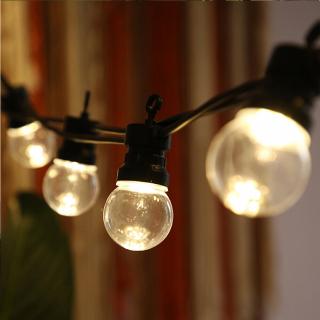 LED bulbs 10  - venkovní kabelové světlo, řetěz 10 žárovek, délka 5m, možnost napojování