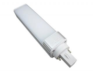 LED G24-12W-B 4004 opál - LED žárovka G24, svit bílá studená 6400K, 52xSMD, 780lm