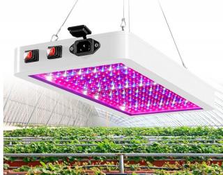 LED GROW LIGHT 277 - výkonné 80W a 160W plnospektrální růstové světlo pro různé rostliny i zeleninu, pro domácí použití, pro skleníky i velkokapacitní…