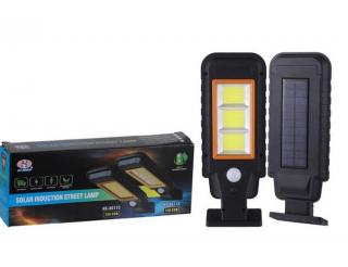 LED HS8011COB PIR SOLAR - venkovní solární LED svítidlo s pohybovým PIR čidlem a dálkovým ovladačem Provedení: COB 120
