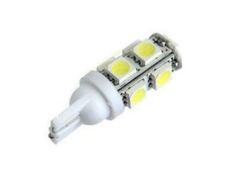 LED K597-T10, LED žárovka do auta, patice T10, 9xSMD5050, 2,5W, svit bílá