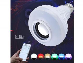 LED MUSIC BULB ZD7G - 7W Bluetooth RGB žárovka LED s reproduktorem