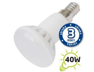 LED R50-5W E14 - reflektorová LED žárovka,  patice E14, 400lm Barva: Bílá neutrální
