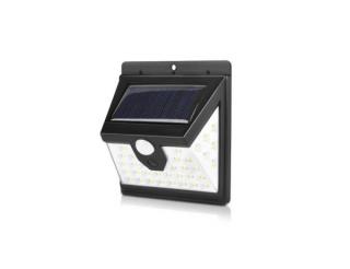 LED T2866 PIR SOLAR, venkovní nástěnné LED svítidlo se solárním panelem a pohybovým čidlem