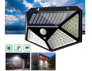 LED TA001 PIR SOLAR, venkovní nástěnné LED svítidlo se solárním panelem a pohybovým PIR čidlem