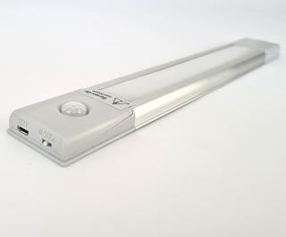 LED Underlight 1902 - kuchyňské, lineární dobíjecí bateriové svítidlo s pohybovým čidlem, délka 300 a 600mm Provedení: 300mm