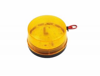 MASTER LED 12-24V - LED maják s blikáním, oranžový, nap. 12,24V