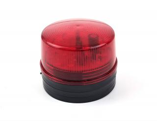 MASTER LED 230V RED - LED maják s blikáním, červený