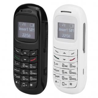 MOBILE BM70 - praktický miniaturní mobilní telefon, výška pouze 7 cm Barva: Šedá