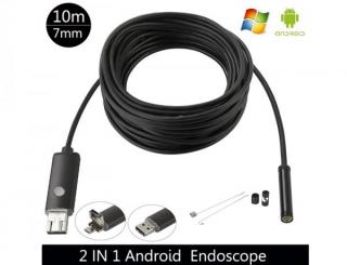 MOBILE ENDOSCOPE 5M-USB - endoskopická kamera android s 5m flexibilní hadicí