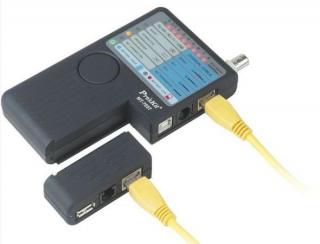MT 7057N - PROSKIT tester kabelů USB, síťových a koaxiálních